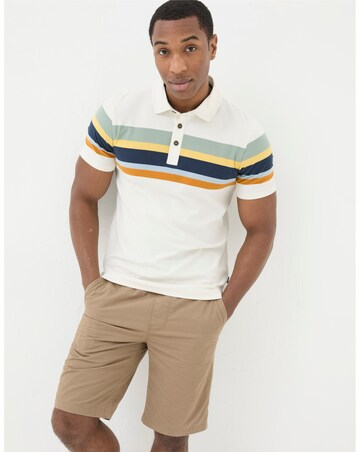 FatFace Perranporth Stripe Polo