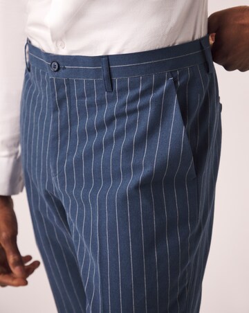 Joe Browns Striped Cotton Linen Suit Trousers