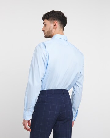 BOSS Blue Long Sleeve Formal Shirt