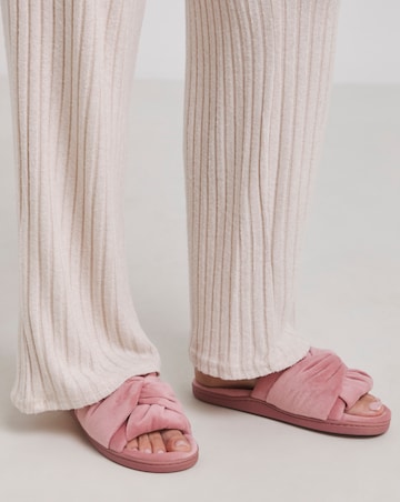 Alondra Twist Upper Mule Slipper - Extra Wide Fit (EEE)