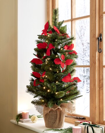 Christmas Poinsettia 3FT Christmas Tree