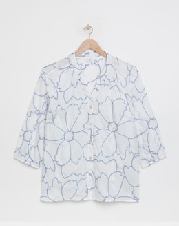 Julipa Pure Cotton Volume Sleeve Shirt