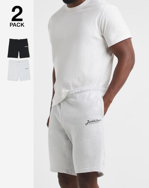Jack & Jones Beau Sweat Shorts  2 Pack - Multi