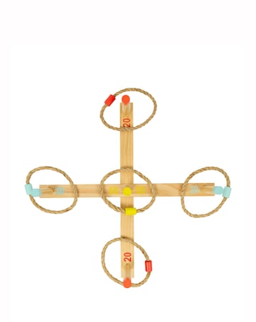 TP Wooden Ring Toss Game