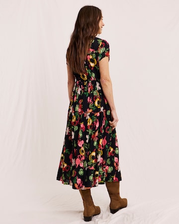 Julipa Crinkle Midi Dress