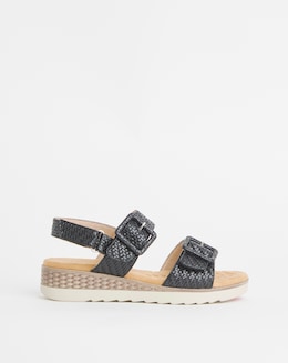 Cushion Walk Touch &amp; Close Buckle Sandal EEE Fit