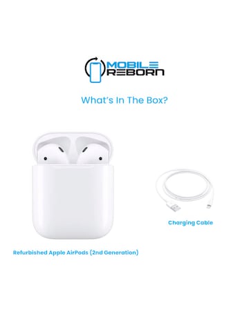 Refurbished Apple Airpods - 2nd Gen (Pristine Condition)