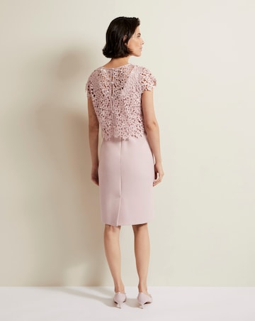 Phase Eight Daisy Lace Double Layer Dress