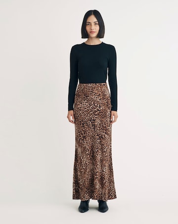 Nobody's Child Peyton Leopard Skirt
