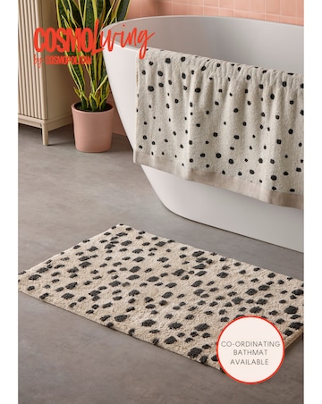 Cosmo Spot Cotton Pack of 2 Towels