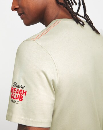 Joe Browns Beach Scene T-Shirt Long Length