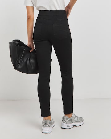 Simply Be Sculpt & Define Black Slim Leg Jeggings