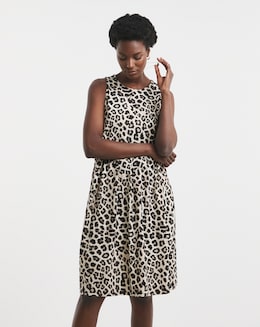 Great Value Soft Touch Sleeveless Smock Dress