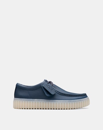 Clarks Torhill Lo Shoes - Navy