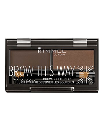 Rimmel Brow This Way Eyebrow Sculpting Kit - Dark Brown