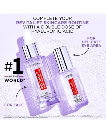 L'Oreal Paris 2.5 Hyaluronic Acid and Caffeine Eye Serum 20ml
