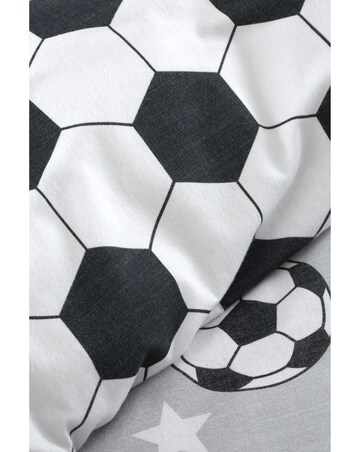 Catherine Lansfield Brushed Football Stars Duvet Cover Set