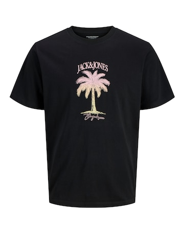 Jack & Jones Almeria Graphic T-Shirt - Black