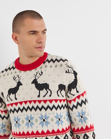 Christmas Fairisle Relaxed Fit Jumper