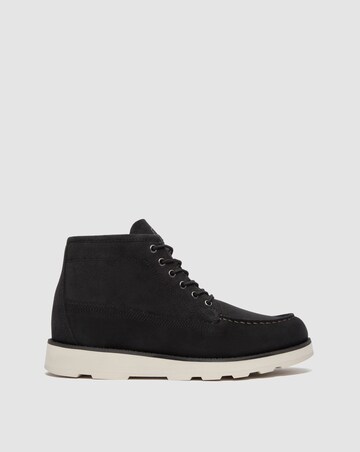 Timberland Britton Mills Mid Lace Chukka Suede Boot - Black