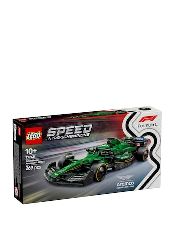 LEGO Speed Champions Aston Martin Aramco F1 AMR24 Race Car Vehicle Set 77245