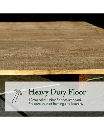 4LIFE Apex Shed 7x5 - Double Door - 2 Window (Home Delivery)