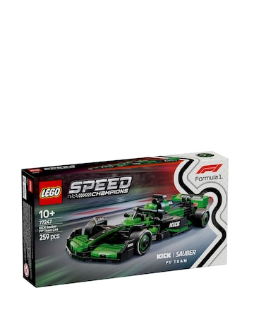LEGO Speed Champions KICK Sauber F1 Team C44 Race Car 77247