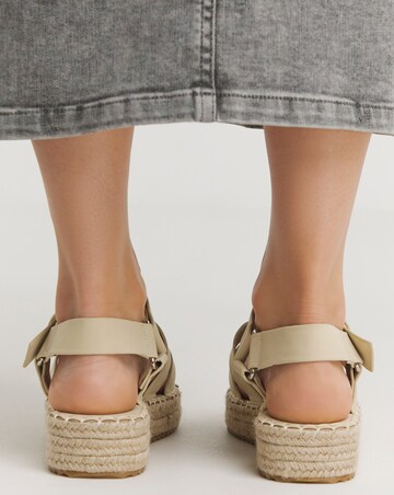 Honor Fisherman Espadrille Sandals Wide E Fit