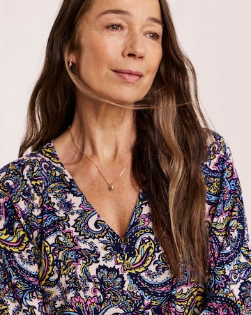 Julipa Printed Tiered Midi Dress