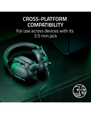 Razer BlackShark V2 X Wired Gaming Headset for Xbox- Black