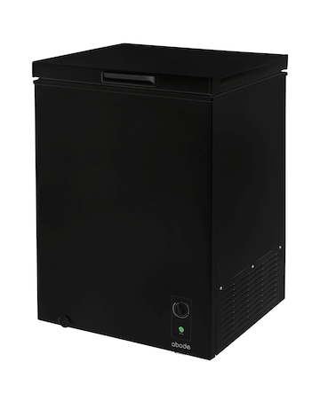 Abode A142CF0E1B Chest Freezer 142L Black + Install