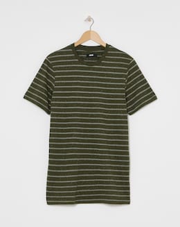Marl Nepp Stripe T-Shirt Long