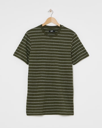 Marl Nepp Stripe T-Shirt Long