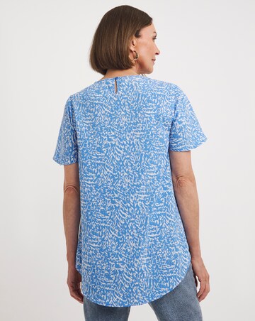 Short Sleeve Woven Top