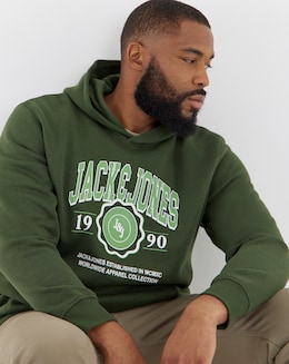 Jack & Jones Mako Sweat Hood - Sky