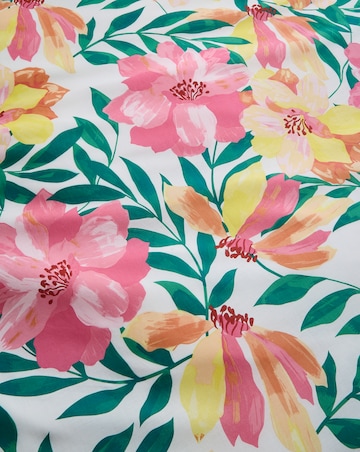 Trina Floral Cotton Blend Duvet Cover Set