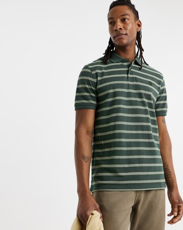 Timberland Striped Short Sleeve Polo Shirt