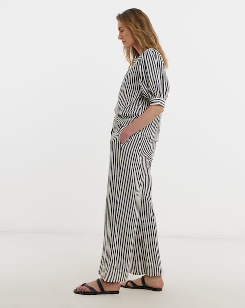 Stripe Stitch Detail Trouser