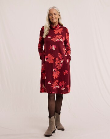 Julipa Roll Neck Cosy Touch Dress