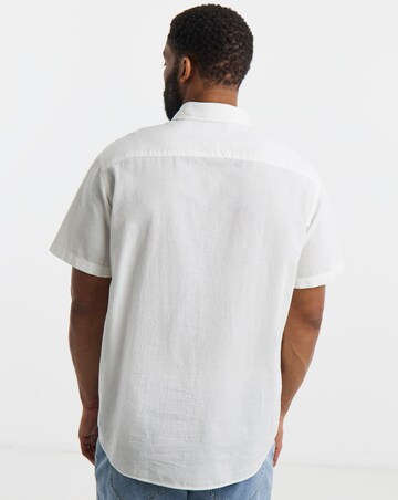 Jack & Jones Breeze Linen Blend Shirt - White