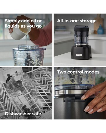 Kenwood CHP80.00BK DuoPrep 2-in-1 Grinder Chopper