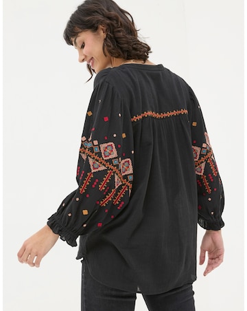 FatFace Elana Embroidered Blouse