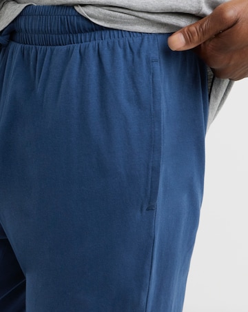 2 Pack Jersey Cuffed Lounge Pants