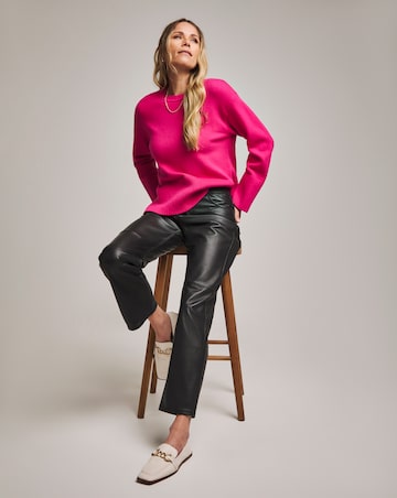 Anthology Black Leather Trouser