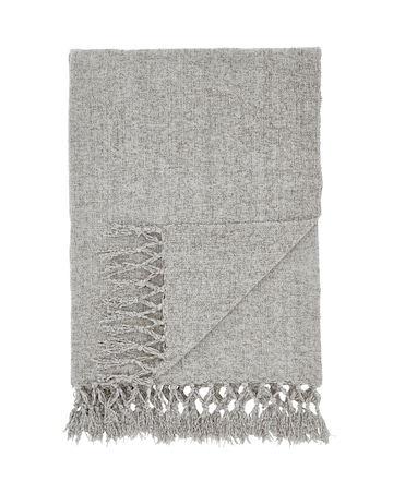Catherine Lansfield Plain Chenille Throw