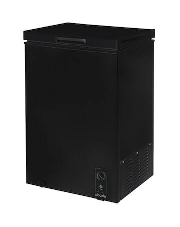 Abode A99CF0E1B Chest Freezer 99L Black + Install