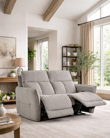 Aspire Ashford Fabric Recliner 2 Seater