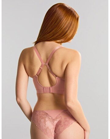 Panache Amour Non Wired Rose Pink Soft Padded Lace Bra