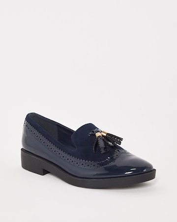 Amy Tassle Trim Loafers - Standard Fit (D)