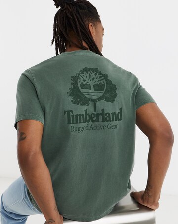 Timberland Rugged Active Gear Back Graphic Tee